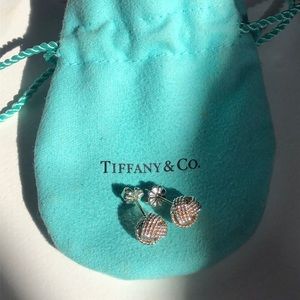 Tiffany Twist Knot earrings